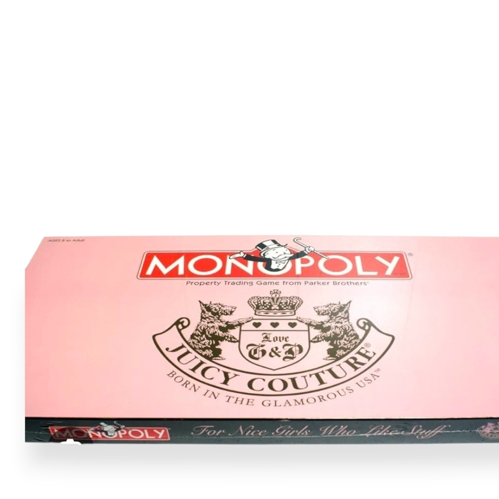 Monopoly x Juicy Couture Pink Collector’s Edition Board Game NWT SEALED